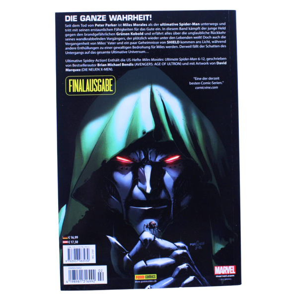 Miles Morales Ultimate Comics Spider-Man Paperback Nr. 2 | Panini 2015 | Finalausgabe